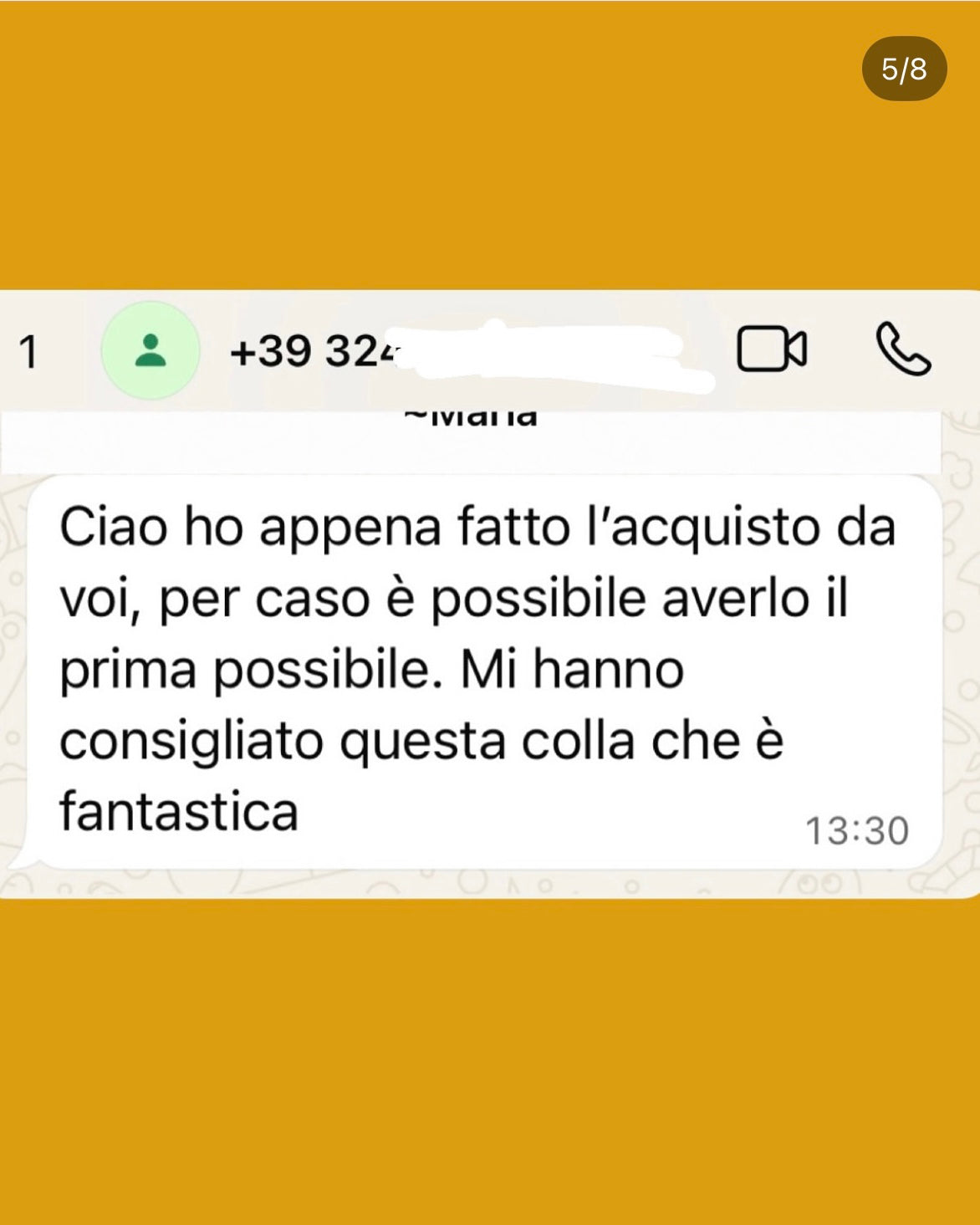FRIDA — la colla 0,3 - 0,5 secondi | TENUTA fino a 8 SETTIMANE