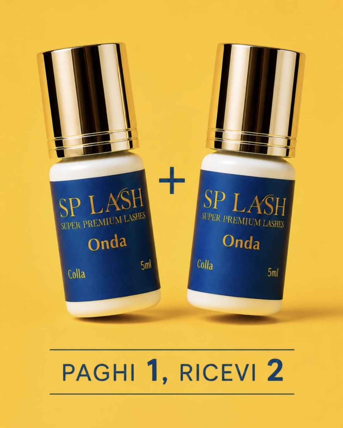 SP LASH ONDA 0.5 - 1 sec Durata fino a 8 settimane Colla per l'extension ciglia